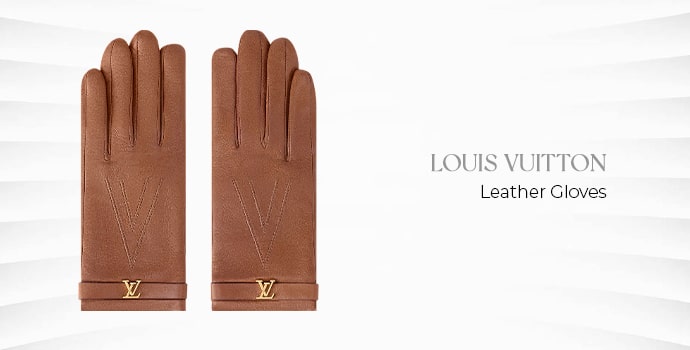 Louis Vuitton Leather Gloves