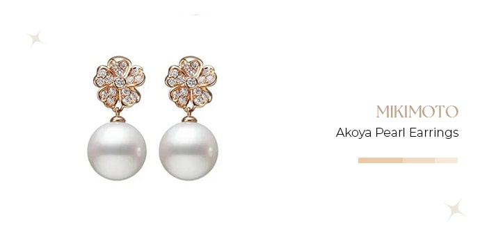 Mikimoto Akoya Pearl Earrings