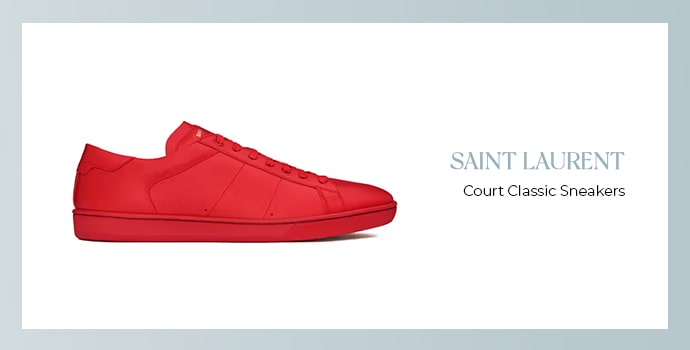 Saint Laurent Court Classic Sneakers