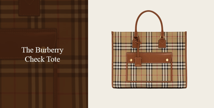 The Burberry Check Tote