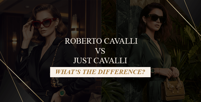 just cavalli and roberto cavalli difference