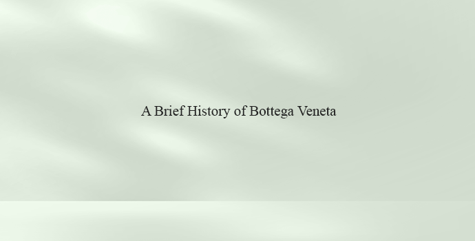 a brief history of bottega veneta