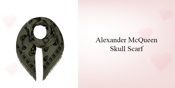 Alexander McQueen Skull Scarf