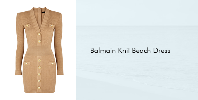Balmain Knit Beach Dress