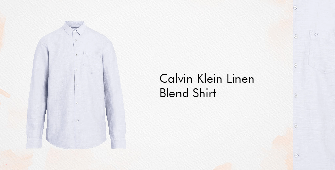 Calvin Klein Linen Blend Shirt