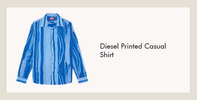 Diesel Printed Casual Shirt 