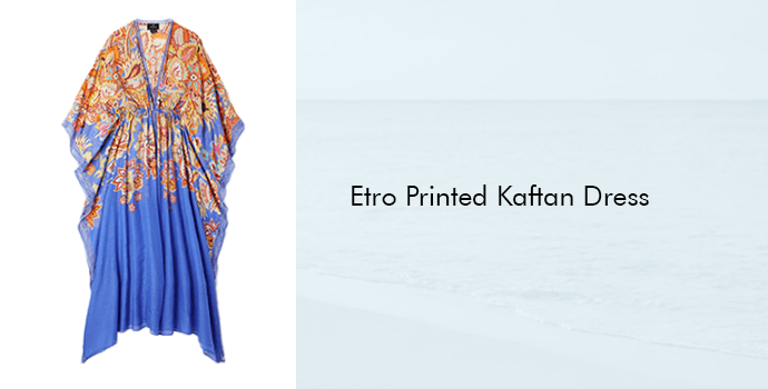 Etro Printed Kaftan Dress