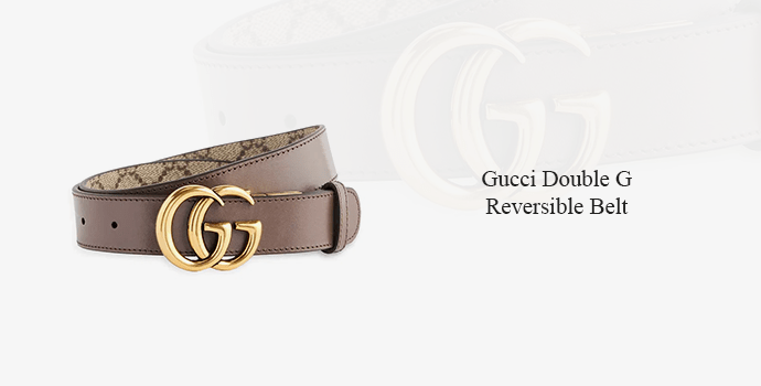 Gucci Double G Reversible Belt