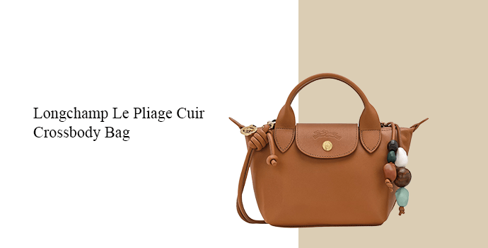 Longchamp Le Pliage Cuir Crossbody Bag