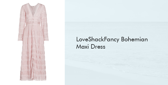  LoveShackFancy Bohemian Maxi Dress