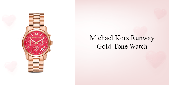 Michael Kors Runway Gold-Tone Watch