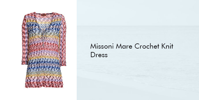 Missoni Mare Crochet Knit Dress