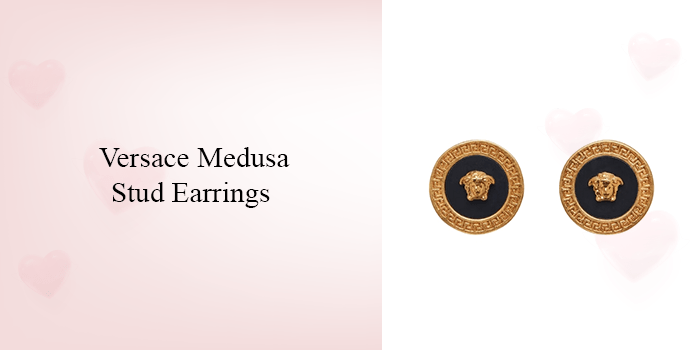 Versace Medusa Stud Earrings