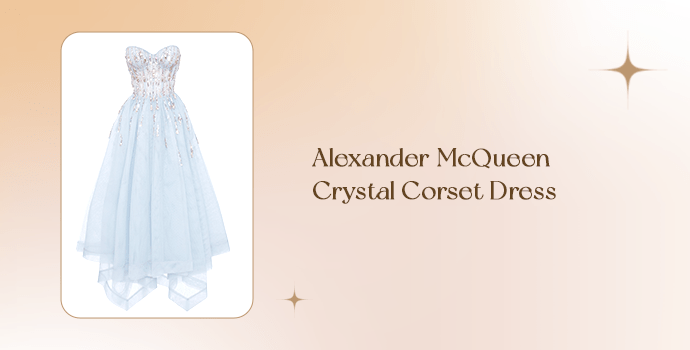 Alexander McQueen Crystal Corset Dress