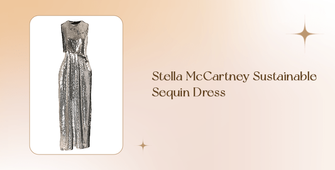 Stella McCartney Sustainable Sequin Dress