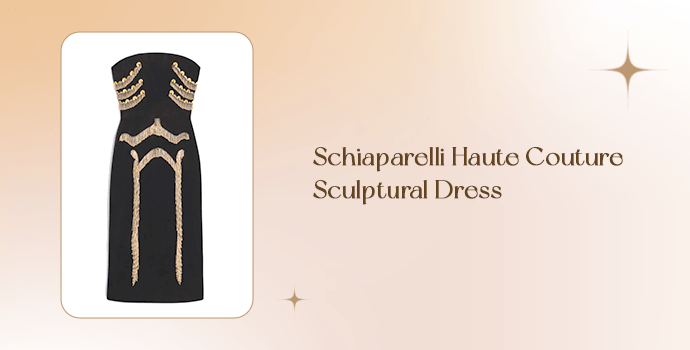 Schiaparelli Haute Couture Sculptural Dress