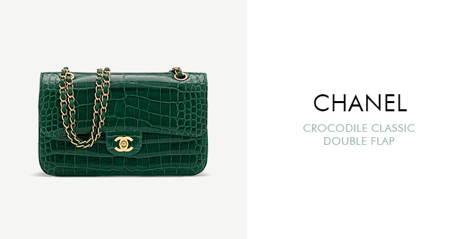 Chanel Crocodile Classic Double Flap