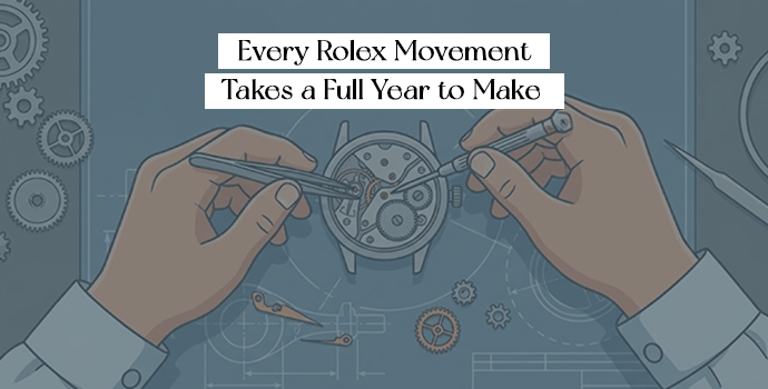 Every Rolex Movement Takes a Full Year to Make