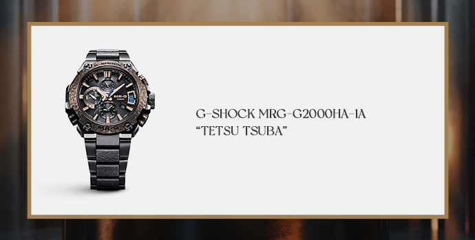 G-Shock MRG-G2000HA-1A “Tetsu Tsuba”