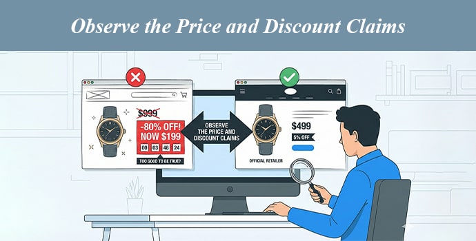 Observe the Price and Discount Claims