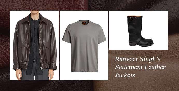 Ranveer Singh’s Statement Leather Jackets