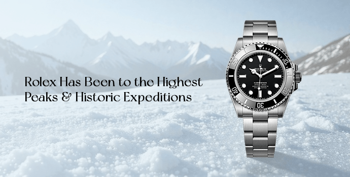 Rolex Has Been to the Highest Peaks & Historic Expeditions