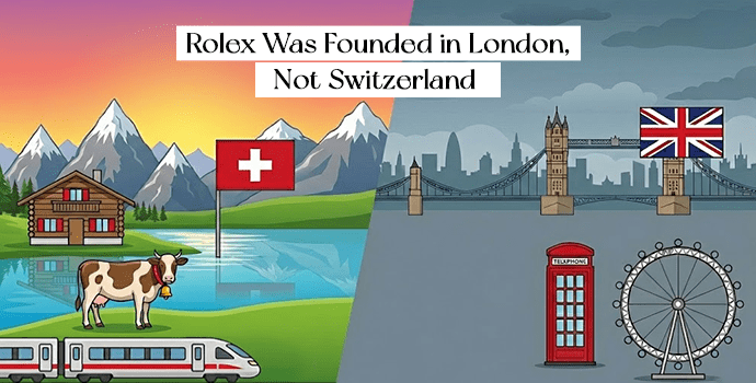 Rolex Was Founded in London, Not Switzerland