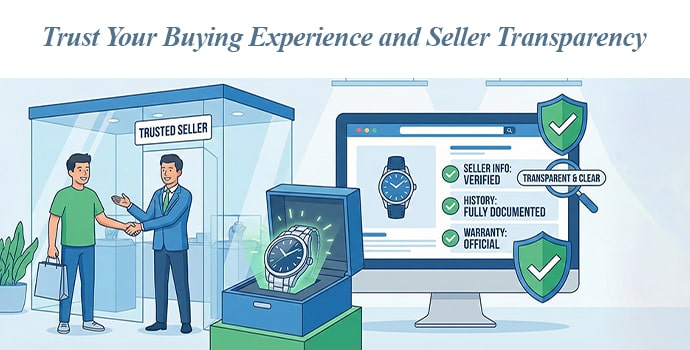 Trust Your Buying Experience and Seller Transparency