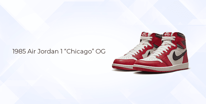 10. 1985 Air Jordan 1