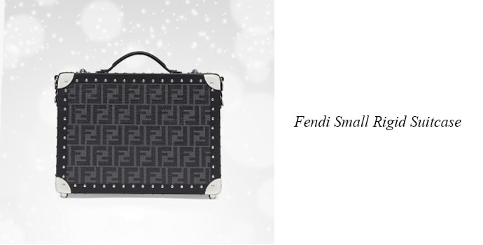 10. Fendi Small Rigid Suitcase