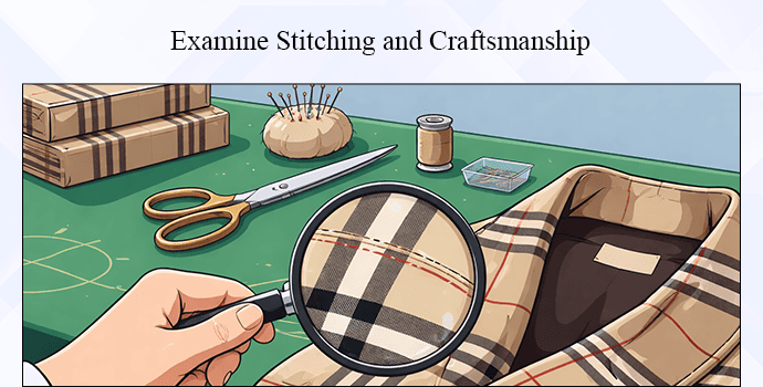 3. Examine Stitching and Craftsmanship