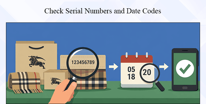 5. Check Serial Numbers and Date Codes