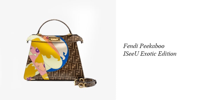7. Fendi Peekaboo ISeeU Exotic Edition