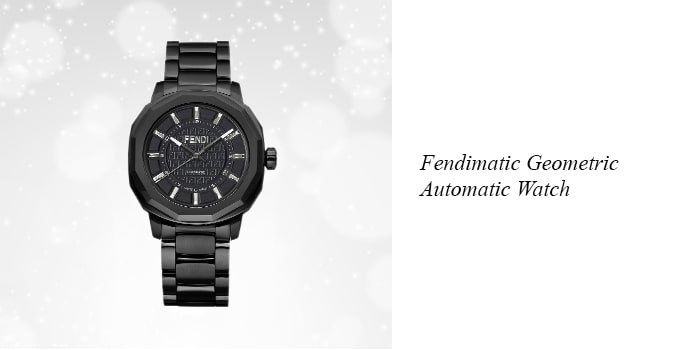 8. Fendimatic Geometric Automatic Watch