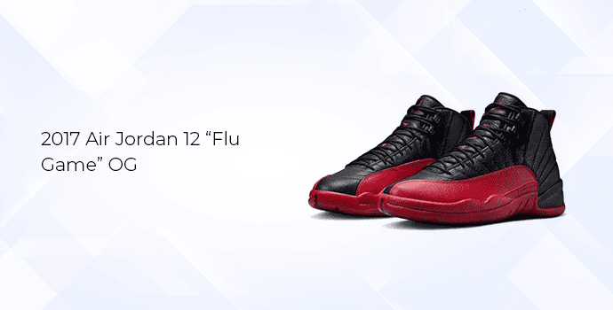 9. 2017 Air Jordan 12 