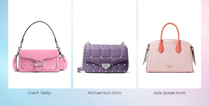 Coach Tabby, Michael Kors Soho, Kate Spade Knott