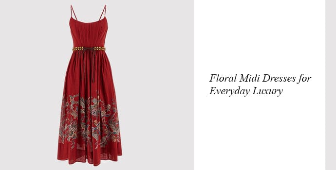 1. Floral Midi Dresses for Everyday Luxury