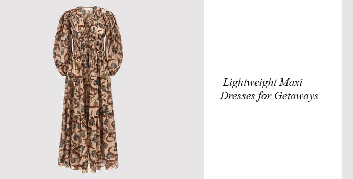3. Lightweight Maxi Dresses for Getaways