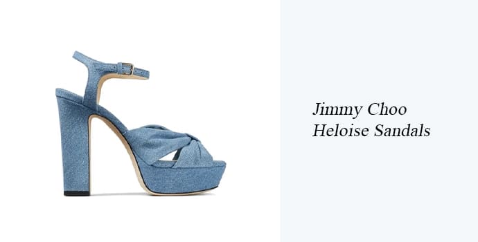 8. Jimmy Choo Eloise sandals