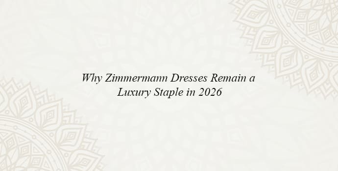 Why Zimmermann Dresses Remain a Luxury Staple in 2026