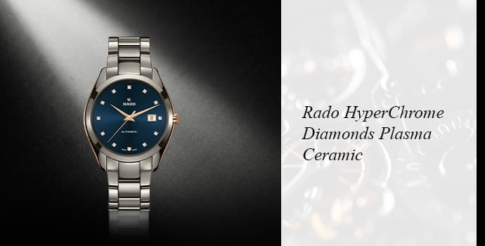 3. Rado HyperChrome Diamonds Plasma Ceramic