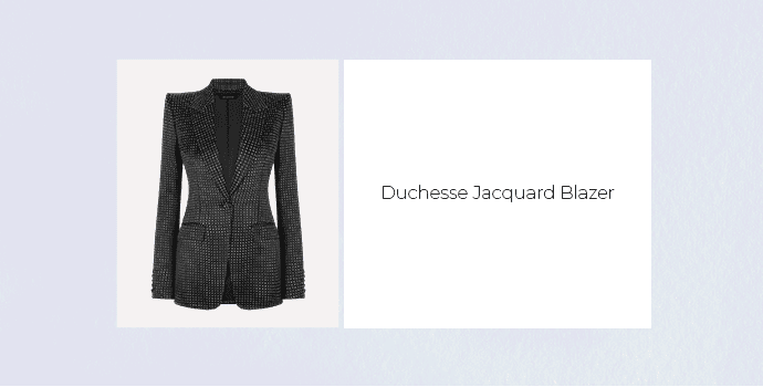 Duchesse Jacquard Blazer