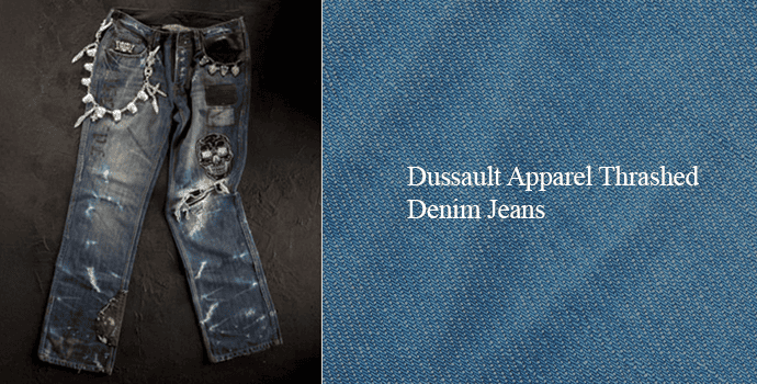 Dussault Apparel Thrashed Denim Jeans