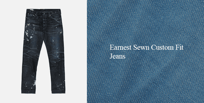 Earnest Sewn Custom Fit Jeans