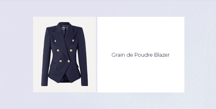 Grain de Poudre Blazer