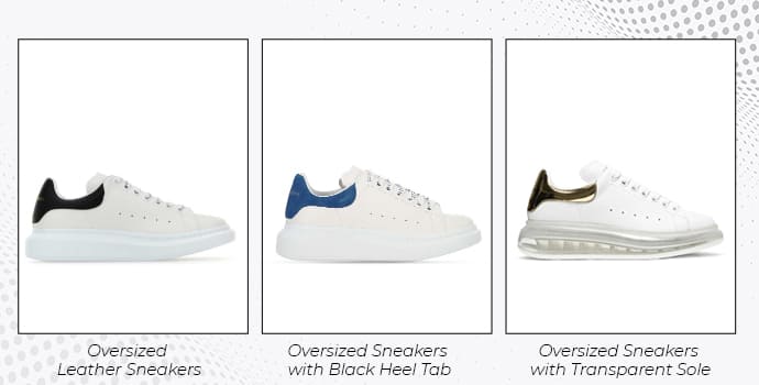 Oversized Leather Sneakers