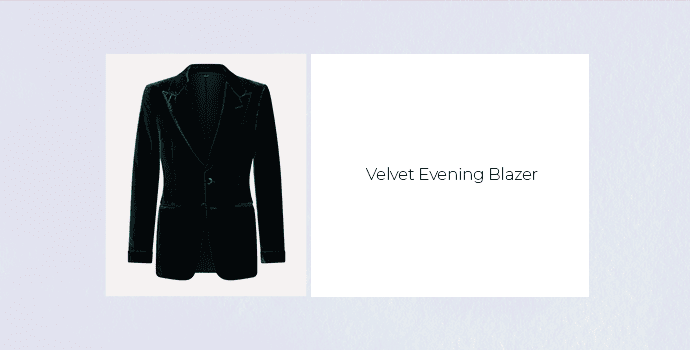 Velvet Evening Blazer