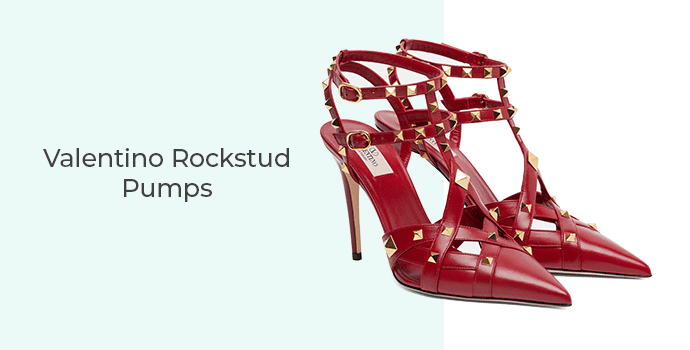14. Valentino Rockstud Pumps