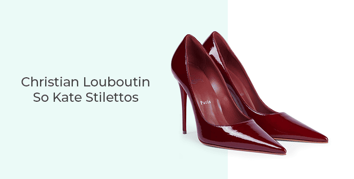 2. Christian Louboutin So Kate Stilettos