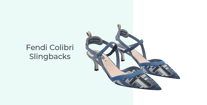 22. Fendi Colibri Slingbacks